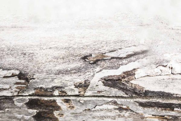 ADRIFTED - picture of wood art with brown & white for contemporary living room or office - Image 3
