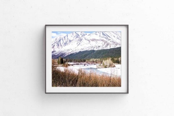 BEAUTIFUL - alaska artwork beautiful countryside mountain for modern living - Image 2