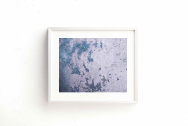 HARDEN - blue contemporary modern artwork to add sophistication to your home with urban feel - Image 2