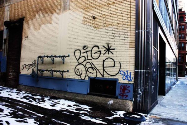BIG DAVE - downtown detroit grafitti art for man cave or bedroom or for gift for urban modern guy named dave - Image 3