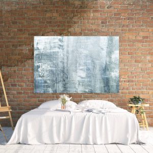 ICEN - beautiful teal artwork for your friend or a gift for the living room or new housewarming gift