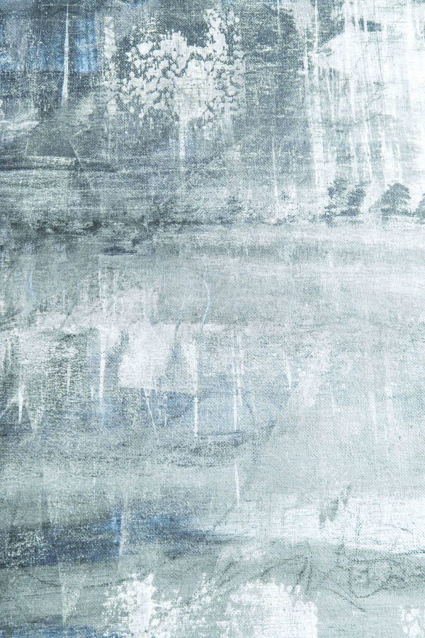 ICEN - beautiful teal artwork for your friend or a gift for the living room or new housewarming gift - Image 3