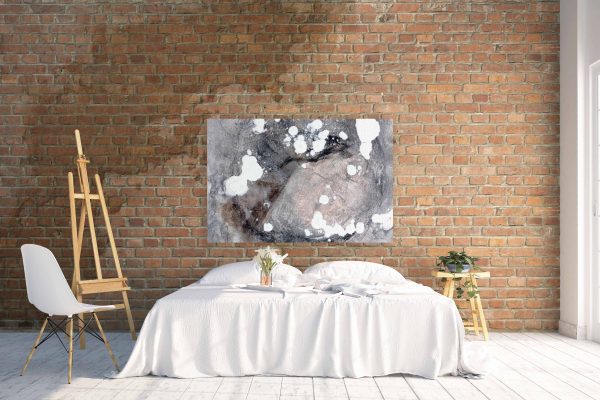 WHISPERS - modern painting in print canvas or metal for your stylish contemporary home decor