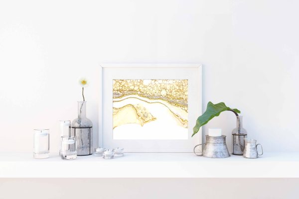 LUXE - painting in form of print canvas or metal for your living space modern home decor