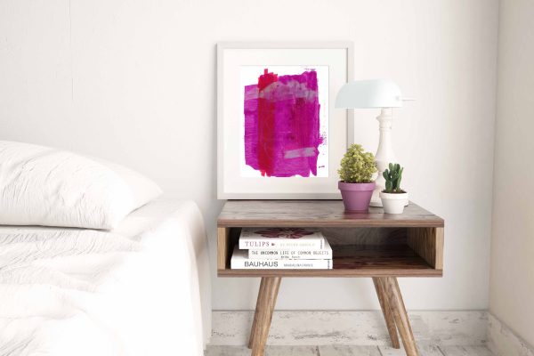 STARLIGHT DREAMS - painting in form of print canvas or metal for your living space modern home decor